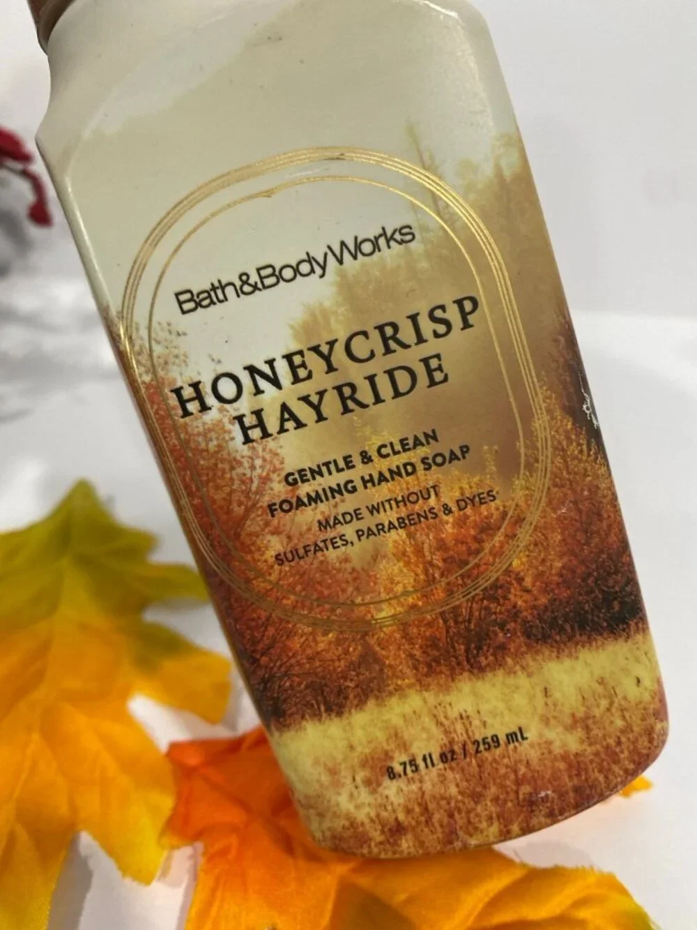 Fall & Autumn Gentle Foaming Hand Soaps Bath & Body Works X 3